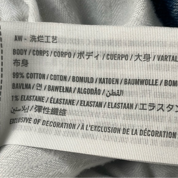 Abercrombie & Fitch Jeans Women 33/16 Blue The Mom High Rise Mid Wash Stretch - Picture 9 of 12